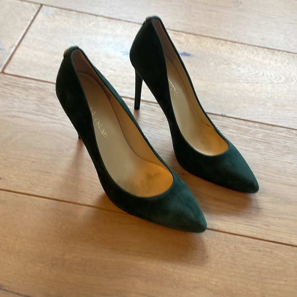 Green suede pump Ivanka Trump - Picture 9 of 10